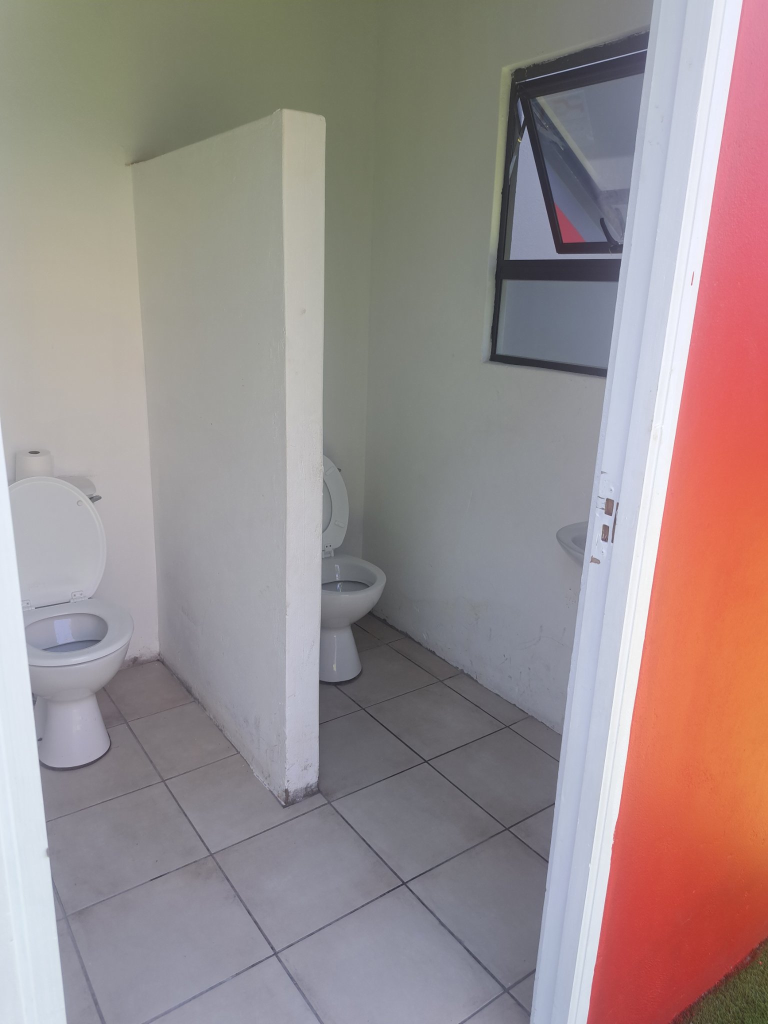 Outdoor plumbing work