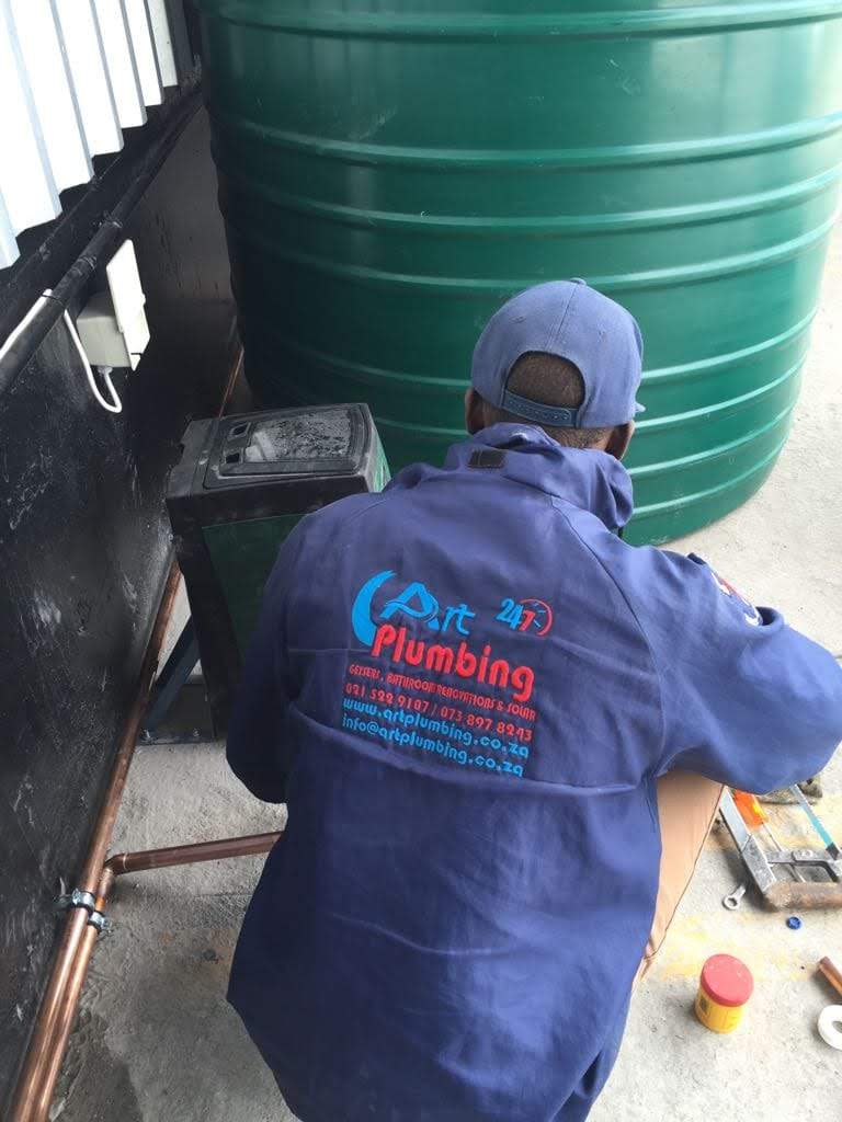 Clean plumbing work